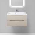 Тумба с раковиной BelBagno Marino 80 Crema Opaco