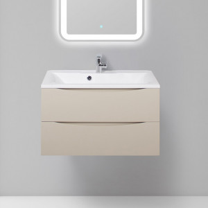 Тумба с раковиной BelBagno Marino 80 Crema Opaco