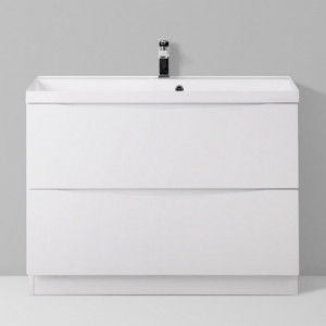 Тумба с раковиной BelBagno Marino 80 напольная Bianco Lucido