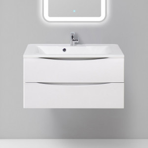 Тумба с раковиной BelBagno Marino 90 Bianco Opaco