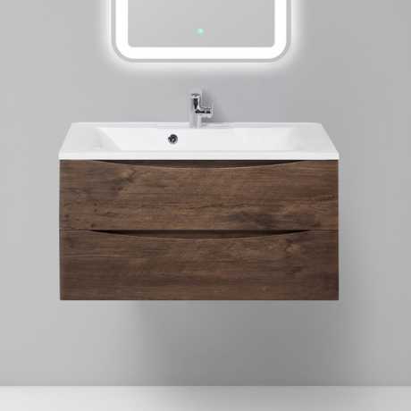 Тумба с раковиной BelBagno Marino 90 Rovere Moro