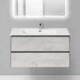 Тумба с раковиной BelBagno Pietra 100 Stucco Cemento Leggero