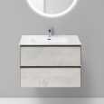 Тумба с раковиной BelBagno Pietra 80 Stucco Cemento Leggero