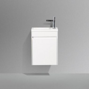 Тумба с раковиной BelBagno Pietra Mini 40 L Bianco Lucido