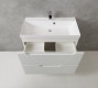 Тумба с раковиной BelBagno Vittoria 90 Bianco Lucido — рис. 5