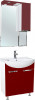 Мебель для ванной Bellezza Альфа 65 красная — рис. 1