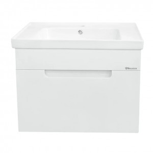 Тумба с раковиной Bellezza Грейс 70 подвесная белая