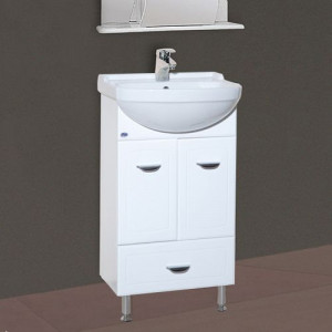 Тумба с раковиной Bellezza Классик 60 с нижним ящиком