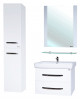 Тумба с раковиной Bellezza Рокко 50 подвесная белая 2 ящика — рис. 2
