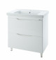 Тумба с раковиной Bellezza Санриса 100 с 2 ящ. белая — рис. 1