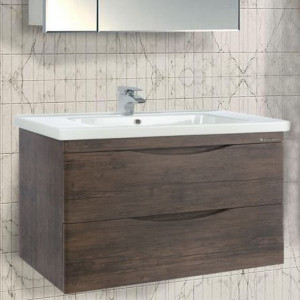 Тумба с раковиной Bellezza Санриса 80 орех