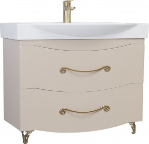 Тумба с раковиной Bellezza Сесилия 105 капучино