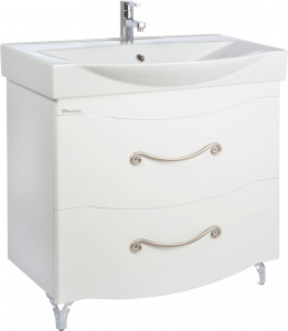 Тумба с раковиной Bellezza Сесилия 85 белая