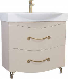 Тумба с раковиной Bellezza Сесилия 85 капучино