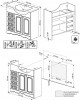 Тумба с раковиной Бриклаер Анна 90 L белая — рис. 4