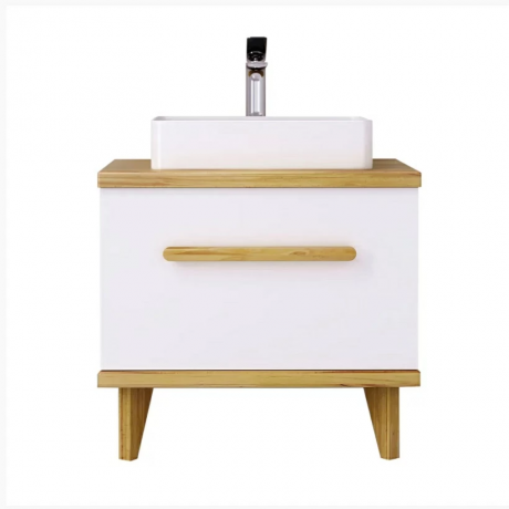 Тумба с раковиной Jorno Simply 80 напольная