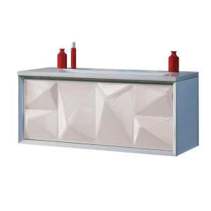 Тумба с раковиной Marka One Romb 90 1ящик White