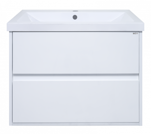 Тумба с раковиной Misty Алиса 50 с 2 ящ. подвесная