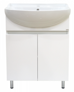 Тумба с раковиной Misty Амур 60 белая
