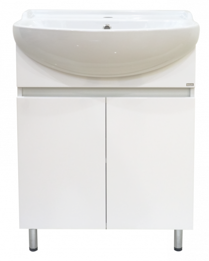 Тумба с раковиной Misty Амур 60 белая