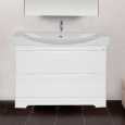 Тумба с раковиной Misty Элвис 105 белая