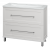 Тумба с раковиной Misty Марта 100 напольная белый