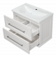 Тумба с раковиной Misty Марта 70 подвесная белый — рис. 4