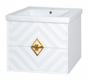 Тумба с раковиной Misty Натали 80 с 2 ящ. подвесная