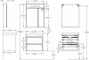 Тумба с раковиной Opadiris Фреш 60 белая — рис. 6