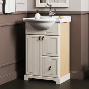 Тумба с раковиной Opadiris Клио 50 беленый бук