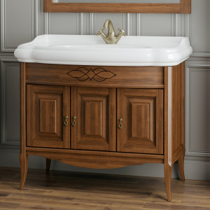 Тумба с раковиной Opadiris Лоренцо 100 светлый орех