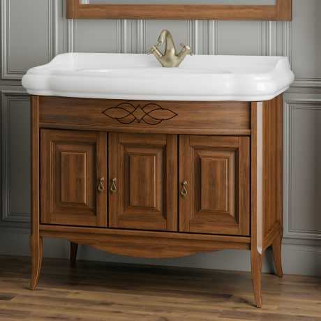 Тумба с раковиной Opadiris Лоренцо 100 светлый орех