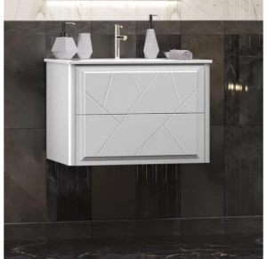 Тумба с раковиной Opadiris Луиджи 90 белый матовый