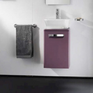 Тумба с раковиной Roca Gap 45 фиолетовая