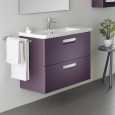 Тумба с раковиной Roca Gap 70 фиолетовая