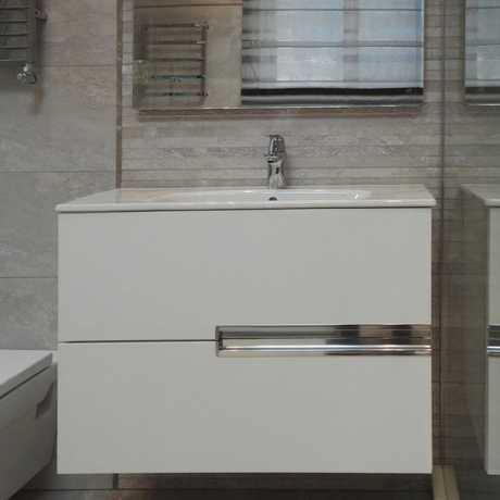 Тумба с раковиной Roca Victoria Nord Ice Edition 80 белая