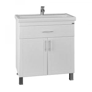 Тумба с раковиной СанТа Дублин 80 с 1 ящиком