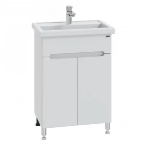 Тумба с раковиной СанТа Лондон 60 с 2 дверками