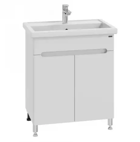 Тумба с раковиной СанТа Лондон 70 с 2 дверками