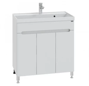 Тумба с раковиной СанТа Лондон 80 напольная 3 дверки