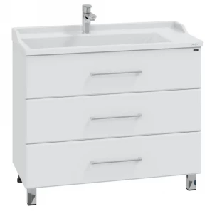 Тумба с раковиной СанТа Омега 100 напольная