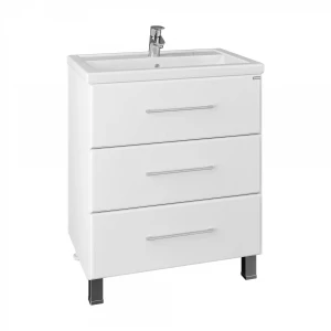 Тумба с раковиной СанТа Омега 70 3 ящика