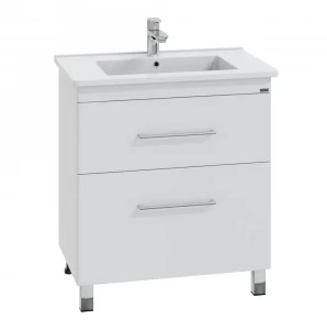 Тумба с раковиной СанТа Вегас 75 напольная 2 ящика