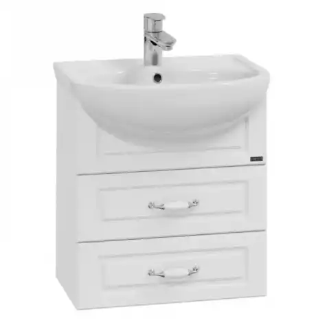 Тумба с раковиной СанТа Верона 50 подвесная, 2 ящика