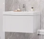 Тумба с раковиной Velvex Compo 70 подвесная белая — рис. 3