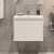 Тумба с раковиной Velvex Klaufs 60 с 1 ящиком подвесная белая