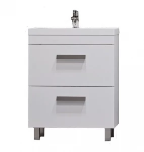 Тумба с раковиной Velvex Orlando 70 напольная белый