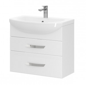 Тумба с раковиной Volna Onda 60.2Y подвесная белый