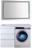 Тумба Misty Фостер 55 напольная, 3 ящика с раковиной под стиральную машину 120 L — рис. 2