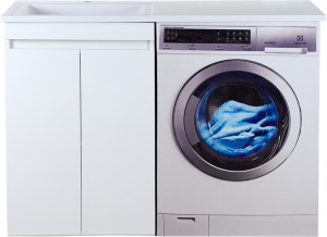 Тумба для комплекта Misty Фостер 55 напольная прямая под стиральную машину